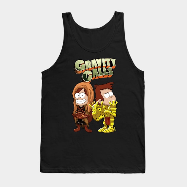 Gravity Calls ! Tank Top by spideywebswing